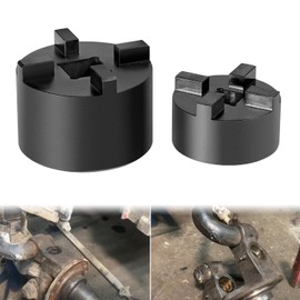 johntruck Truck King Pin Socket/KingPins Cap Removal Tool Kit for Mack 10500, 12000, 16000, 18000, 20000lbs Axles, Replacement for 5053, CTA 5044 & 11-3000