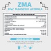 Zinc Magnesio Acerola (ZMA) | Con Piperina para máxima absorción
