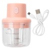 Procesador de Alimentos Eléctrico, Picadora de Carne Inalámbrica 250ml, Picadora