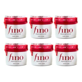 6 Pack Shiseido Fino Premium Touch Mascarilla Capilar Tratamiento 230G Reparacin Intensiva Para Cabello Daado SkinCare Japons                         