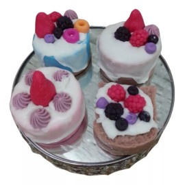 La Suculenta velas y jabones artesanales 10 Jabones Artesanales Pastelito