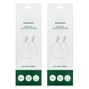 SONGMICS Sacchi Spazzatura con Manici a Cordoncino, 15-20L