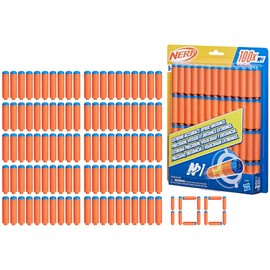 Nerf N Series N1 Darts, Includes 100 Darts, Compatible Only with Nerf N Series Blasters, Outdoor Games, Ages 8+