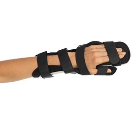 Thermoplastic Thumb and Wrist Splint - Wrist Thumb and Brace - Hand Stabiliser Support - Post Surgery Immobilisation (S, Right)