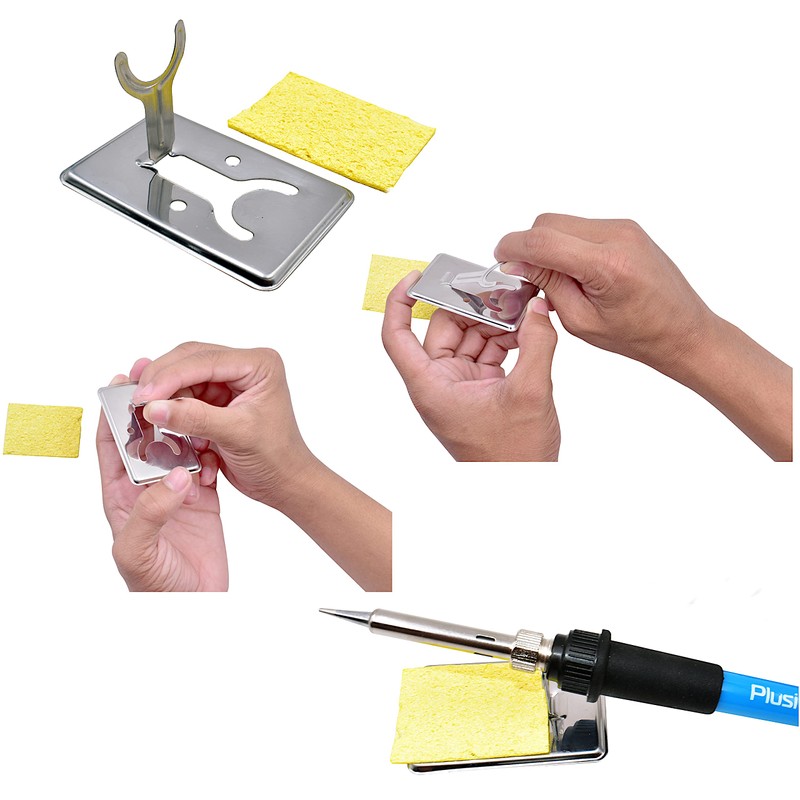 Soldering Iron Kit, 60W Adjustable Temperature 15-in-1, Solder Wire, 2