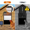MASDROW Automatic Chicken Coop Door, Solar Powered Chicken Door Opener