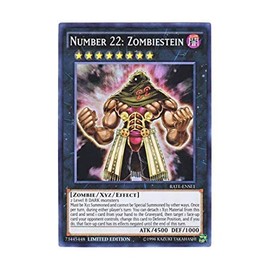 YU-GI-OH! English Version Rate-ENSE 1 Number 22: Zombiestein No. 22 Ken Tsunaga (Super Rare) Limited Edition