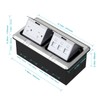 WEBANG Dual Pop-Up Floor Box Electrical Kit, 20A Tamper Resistant