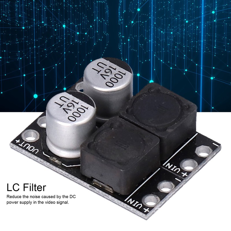 LC Filter Noise Filtering Board Module for Video Signal FPV