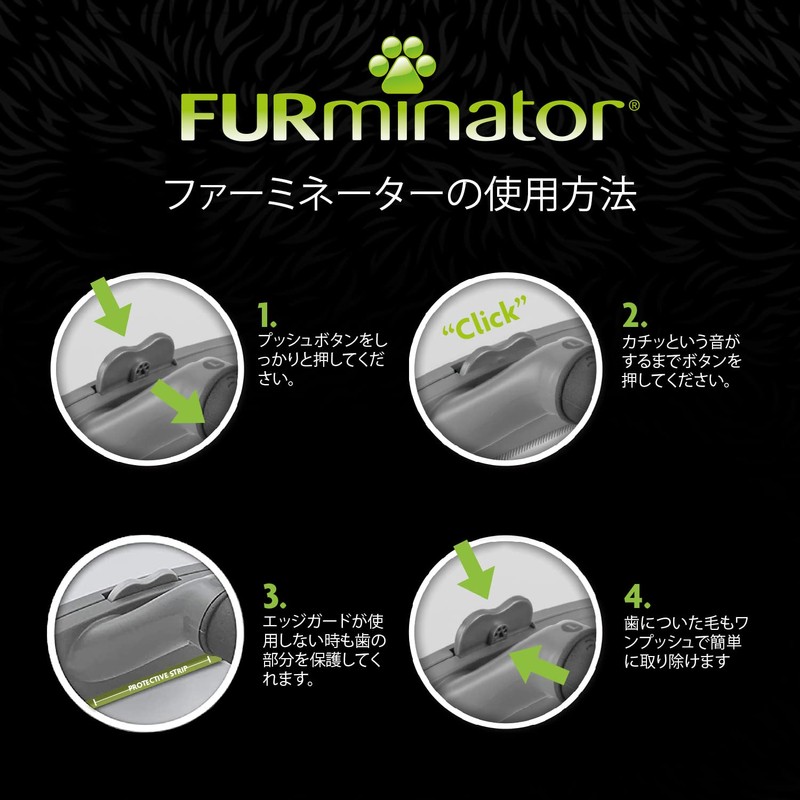 FURminator deShedding Tool For Long-haired Cats