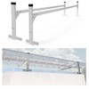 Kojem 5.3' to 8.6' Aluminum Adjustable Trailer Ladder Rack Capacity
