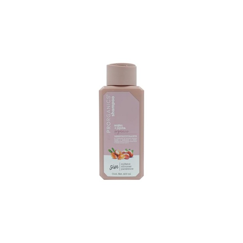 Prorganics Shampoo Reestructurante Prorganics. Argán y Jojoba 400 ml