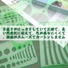 ​ZHICHUANGW【テンプレート】 定規 セット 4枚組 製図用定規 円定規 三角定規 さんかくじょうぎ 曲線定規 雲形