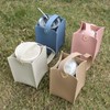 cup holder bottom box bag coffee handbag handle strap handle