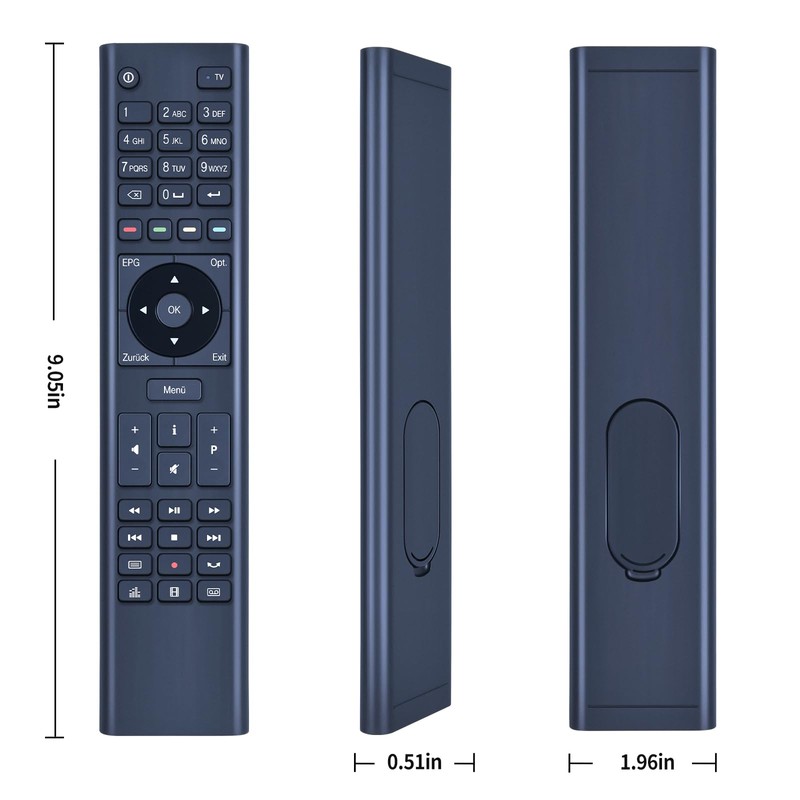 GOUYESHO Replacement Remote Control for T-Home Telekom Media Receiver MR