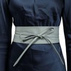 FASHIONGEN - Genuine Cowhide Leather Full Grain Leather Obi Belt