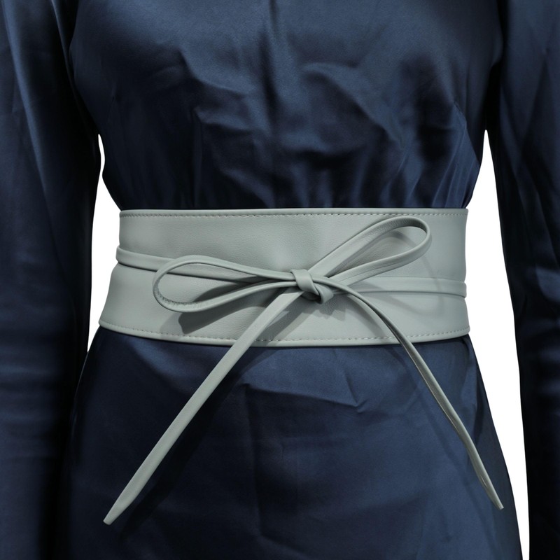 FASHIONGEN - Genuine Cowhide Leather Full Grain Leather Obi Belt