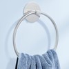 Nickel Brushed Bathroom Towel Ring - SUS304 Stainless Steel Bathroom