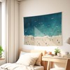 EGBTL Ocean Beach Tapestry, Coastal Wall Tapestry for Bedroom, Beach