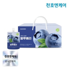 Cheonhoen Care 천호엔케어 하루활력 상큼달콤 블루베리 70ml 30팩 Cheonho Encare Daily Vitality Refreshing Sweet Blueberry 70ml 30 Packs