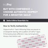 InoPro Natural Teeth Whitening Strips - Gentle Whitening for Sensitive