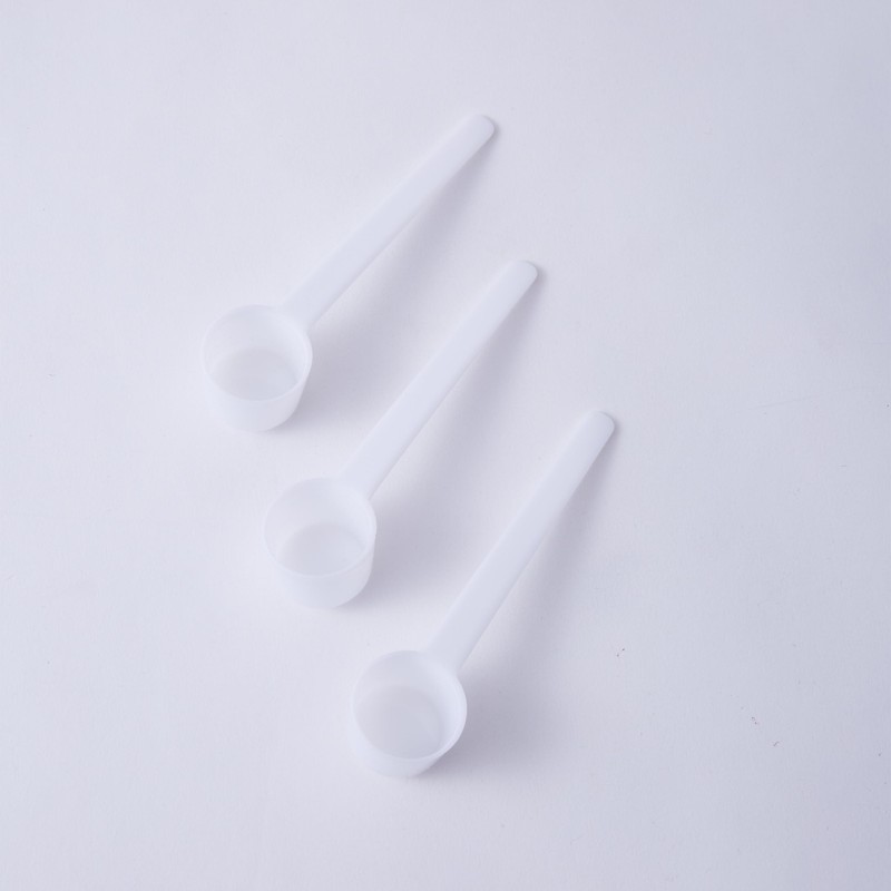3-Pack 5g Scoop for Creatine – White Measuring Spoons Calibrated