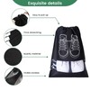 20Pcs Waterproof Shoes Storage Bag Pouch Portable Travel Organizer Drawstring