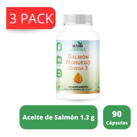 Omega 3 Aceite De Salmón Naturim Essentials 270 Cápsulas Gel Sin Sabor
