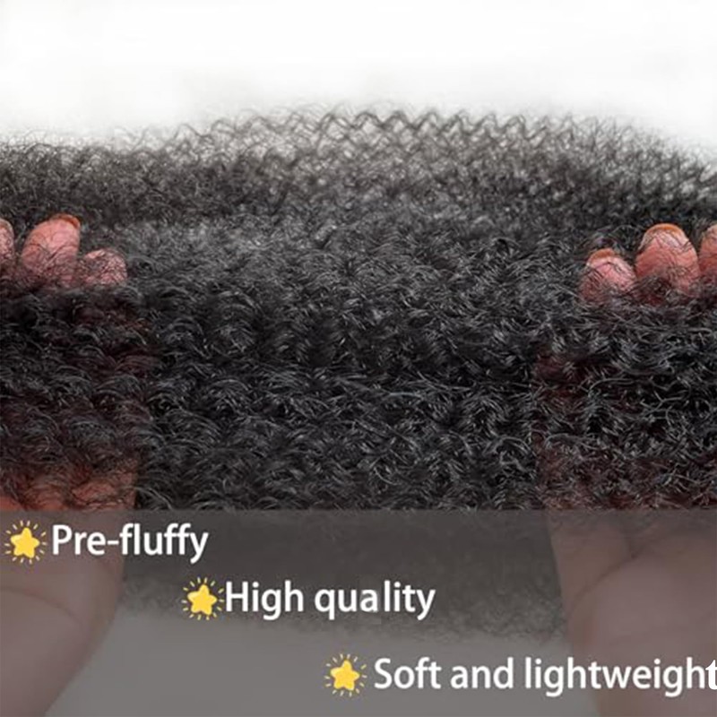 Afro Twist Hair 8 Inch Marley Twist Braiding Hair 8