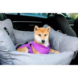 JACKO & CO - Fleece Vest Sweater with Leash Ring - Soft Lightweight Breathable for Puppies Small Medium Dogs, Kitten, Cats, Chihuahua - Warm for Fall/Autumn/Winter (Purple, XS (2-4lbs))