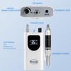 Delanie Nail Drill Machine 35000RPM, Portable Acrylic Nail File Rechargeable