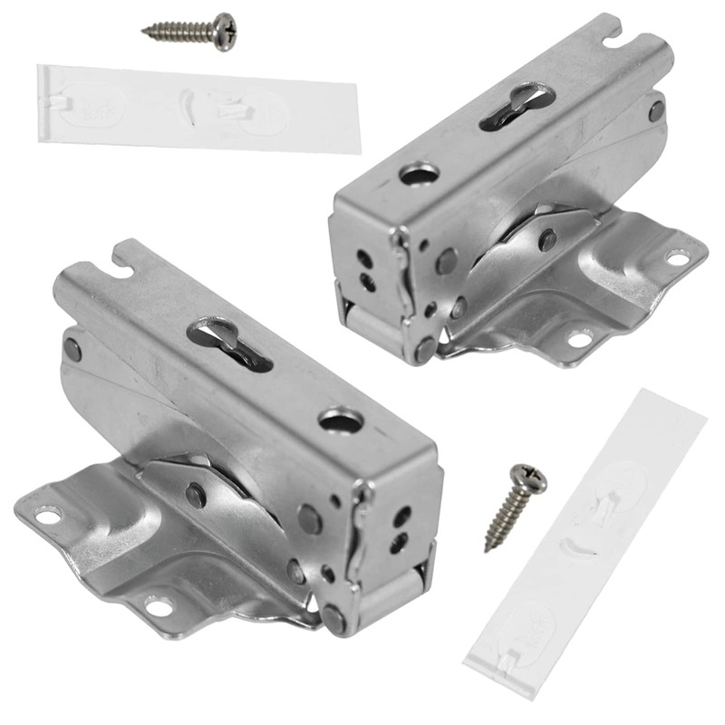 Spares2go Integrated Door Hinge Pair Fits Siemens Fridge Freezer (Top