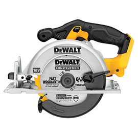 DEWALT 20V MAX Circular Saw, 6-1/2-Inch Blade, 460 MWO Engine, 0-50 Degree Bevel Capability, Battery Not Included - Tool Only (DCS391B)