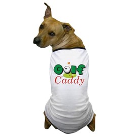 CafePress Golf Caddy Dog T Shirt Dog T-Shirt, Pet Clothing, Funny Dog Costume