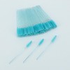 Tbestmax 50 Pcs Varitas de Mascara Desechables, Cristalino Ceja Spoolies