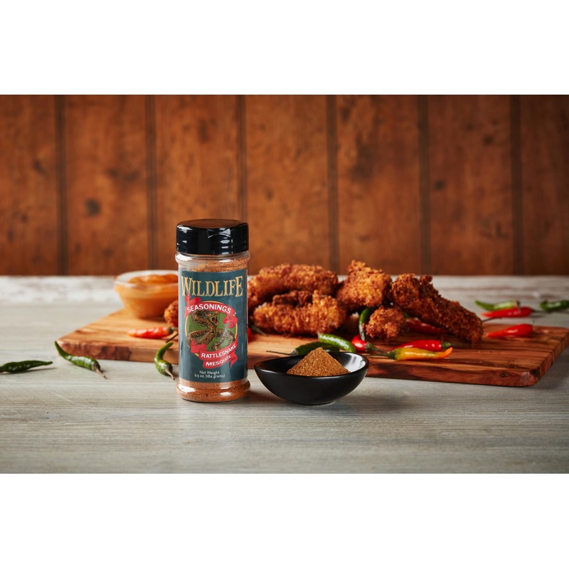 Wildlife Seasonings Rattlesnake Mesquite - Smoky and Bold Grill Seasoning
