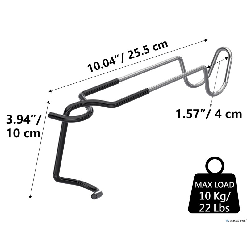 NACETURE キャンプランタンフック 2個パックランタンハンガー ランタンハンガー ポール - 重い用途のキャプテンスタッグ ランタンスタンド用アクセサリー、ランタンはんがー テントポールフックランタンホルダーハンガークリップ、キャンプライトフック