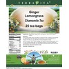Ginger Lemongrass Chamomile Tea (25 tea bags, ZIN: 535235)