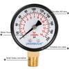 Uharbour Reliable Dual Scale Mechanical Pressure Gauge for Gas and