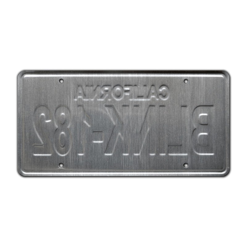 Celebrity Machines Blink 182 | Placa de matrícula estampada de