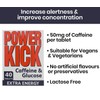Powerkick Extra Energy Caffeine & Glucose Tablets x 40 -