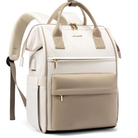 LOVEVOOK Laptop Backpack for Women Teacher Nurse Bag, 17 Inch Womens Work Bags, Waterproof Travel Backpack Purse, Business Computer Laptop Bag with USB Port