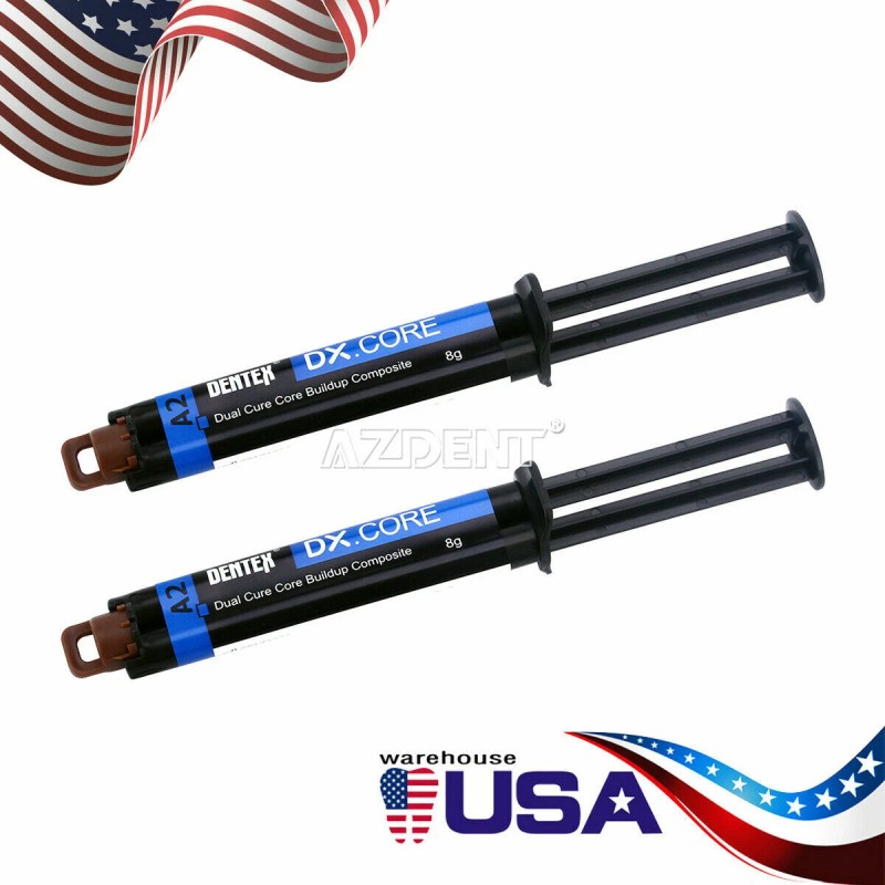 Dentex Dental Dual Cure Flowable Composite Resin Core Build Up