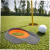 Kisangel 2pcs Enhance Your Golf Skills Indoor Golf Putting Cup