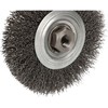 KOTARBAU® Disc Brush 120 mm with M14 Thread Corrugated Steel