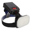 Fishing Headlamp IPX4 Waterproof USB Solar Powered 1200LM Ultra Bright