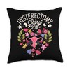 Recovery Uterus Removal Surgery Hysterectomy Throw Pillow