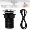2026 Upgraded Sink Top Push Button with Air Hose Replacement,