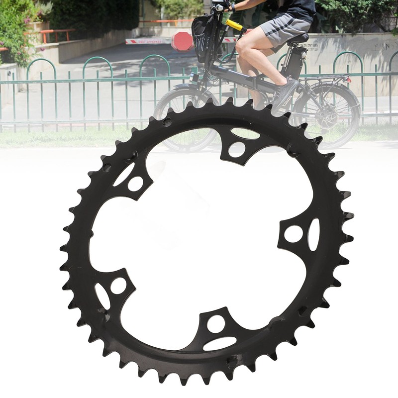 Cycling Chainwheel 42T Steel Thickened Low Noise Cycling Chainring for