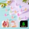 LEGENTLISUR 24Pcs Cute Charms Bulk for Jewelry Making Glow in